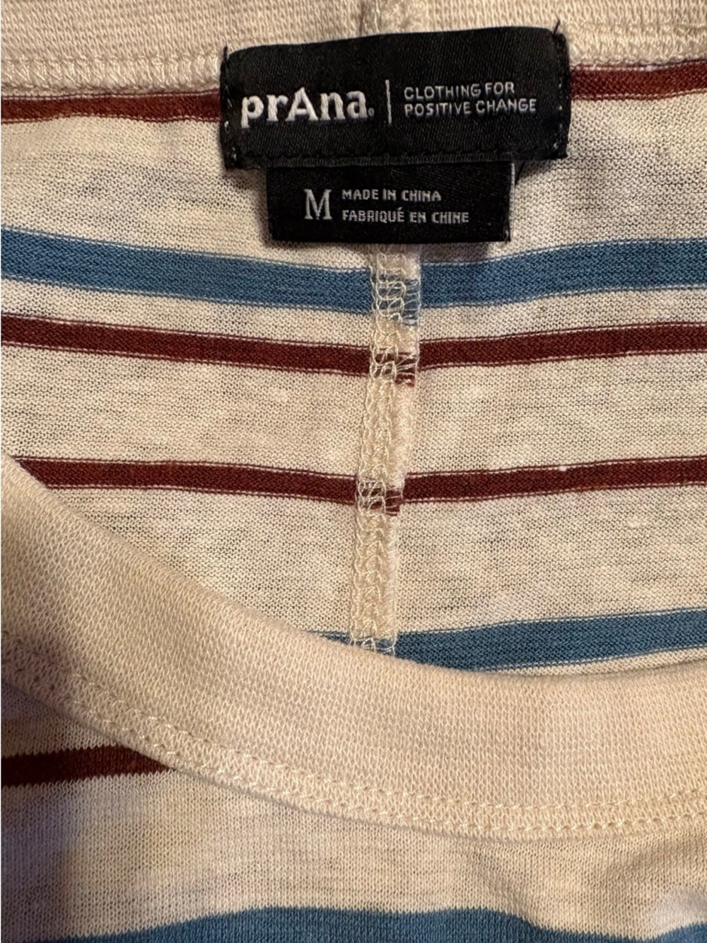 PrAna new Cozy Up T shirt women’s medium hemp blend - Picture 10 of 12